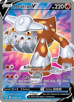 Heatran V, Karte 165 aus Astralglanz