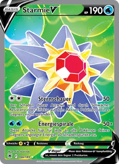 Starmie V, Karte 166 aus Astralglanz