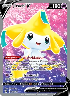 Jirachi V, Karte 170 aus Astralglanz