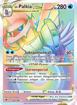Ur-Palkia VSTAR, Karte 192 aus Astralglanz