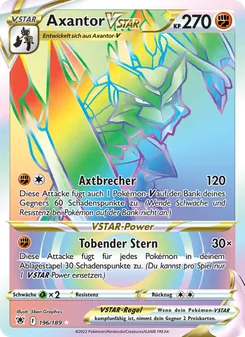Axantor VSTAR, Karte 196 aus Astralglanz