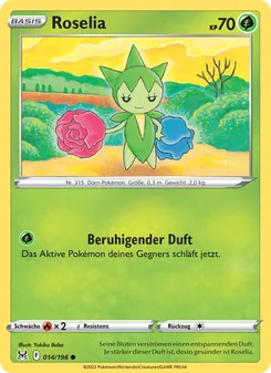 Roselia, Karte 014 aus Verlorener Ursprung