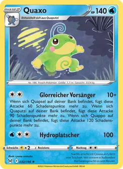 Quaxo, Karte 032 aus Verlorener Ursprung