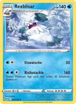 Rexblisar, Karte 043 aus Verlorener Ursprung