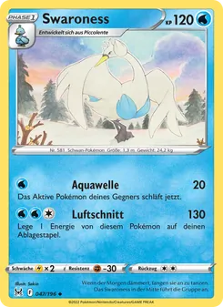 Swaroness, Karte 047 aus Verlorener Ursprung