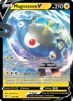 Magnezone V, Karte 056 aus Verlorener Ursprung