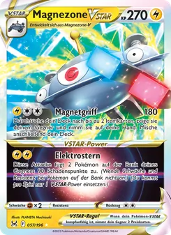 Magnezone VSTAR, Karte 057 aus Verlorener Ursprung