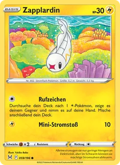 Zapplardin, Karte 059 aus Verlorener Ursprung
