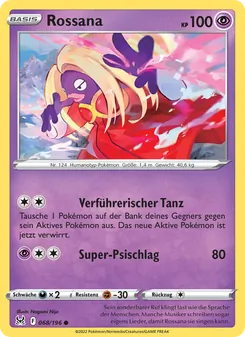 Rossana, Karte 068 aus Verlorener Ursprung