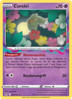 Curelei, Karte 079 aus Verlorener Ursprung