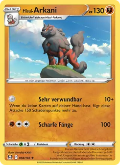 Hisui-Arkani, Karte 084 aus Verlorener Ursprung