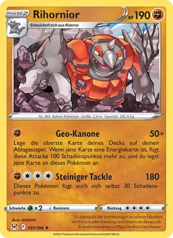 Rihornior, Karte 091 aus Verlorener Ursprung