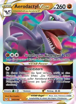 Aerodactyl VSTAR, Karte 093 aus Verlorener Ursprung