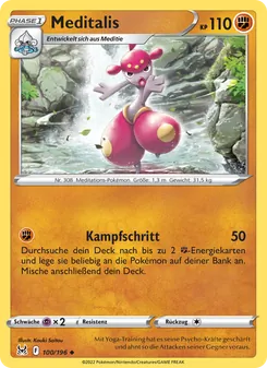 Meditalis, Karte 100 aus Verlorener Ursprung