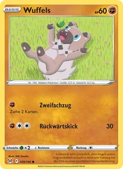 Wuffels, Karte 109 aus Verlorener Ursprung