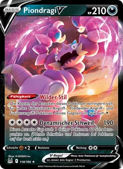 Piondragi V, Karte 118 aus Verlorener Ursprung