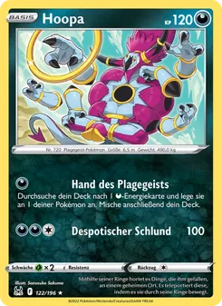 Hoopa, Karte 122 aus Verlorener Ursprung