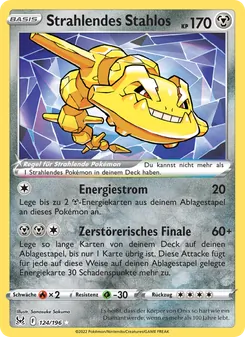 Strahlendes Stahlos, Karte 124 aus Verlorener Ursprung