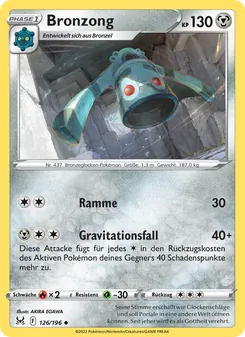 Bronzong, Karte 126 aus Verlorener Ursprung
