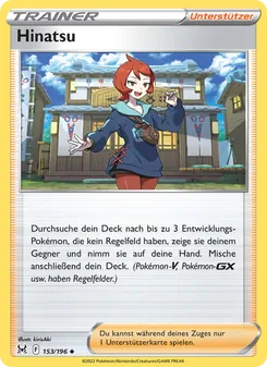 Hinatsu, Karte 153 aus Verlorener Ursprung