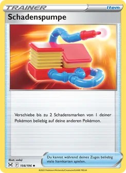 Schadenspumpe, Karte 156 aus Verlorener Ursprung