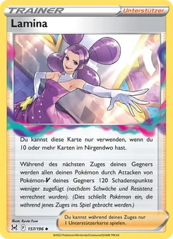 Lamina, Karte 157 aus Verlorener Ursprung