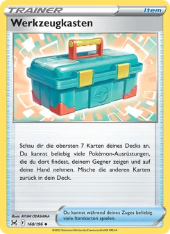 Werkzeugkasten, Karte 168 aus Verlorener Ursprung