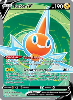 Rotom V, Karte 176 aus Verlorener Ursprung