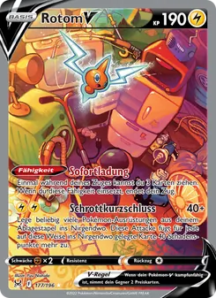 Rotom V, Karte 177 aus Verlorener Ursprung