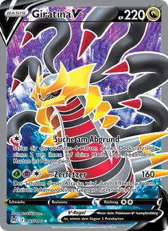 Giratina V, Karte 185 aus Verlorener Ursprung