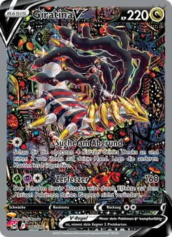 Giratina V, Karte 186 aus Verlorener Ursprung