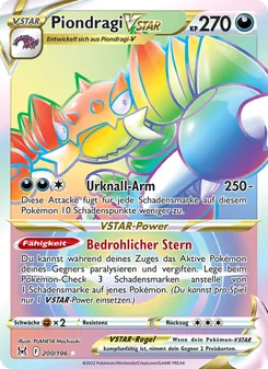 Piondragi VSTAR, Karte 200 aus Verlorener Ursprung