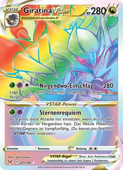 Giratina VSTAR, Karte 201 aus Verlorener Ursprung
