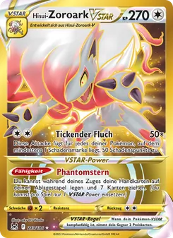 Hisui-Zoroark VSTAR, Karte 213 aus Verlorener Ursprung