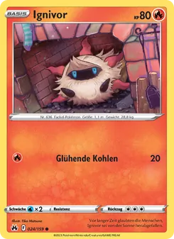 Ignivor, Karte 024 aus Zenit der Könige
