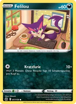 Felilou, Karte 077 aus Zenit der Könige