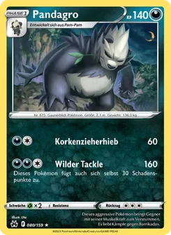 Pandagro, Karte 080 aus Zenit der Könige