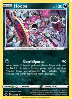 Hoopa, Karte 083 aus Zenit der Könige