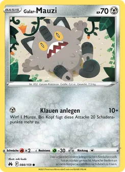 Galar-Mauzi, Karte 084 aus Zenit der Könige