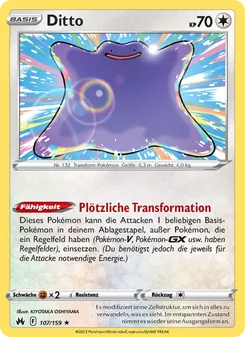Ditto, Karte 107 aus Zenit der Könige