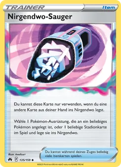 Nirgendwo-Sauger, Karte 135 aus Zenit der Könige