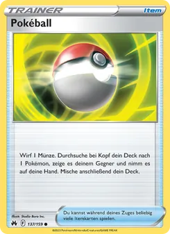 Pokéball, Karte 137 aus Zenit der Könige