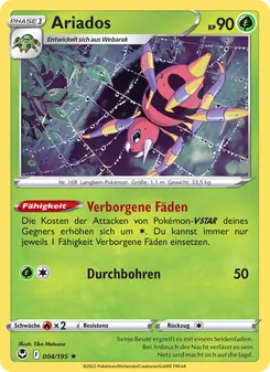 Ariados, Karte 004 aus Silberne Sturmwinde
