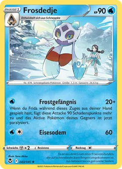 Frosdedje, Karte 043 aus Silberne Sturmwinde