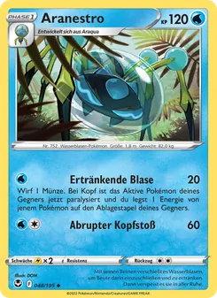 Aranestro, Karte 048 aus Silberne Sturmwinde