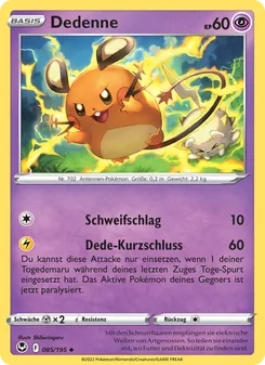Dedenne, Karte 085 aus Silberne Sturmwinde
