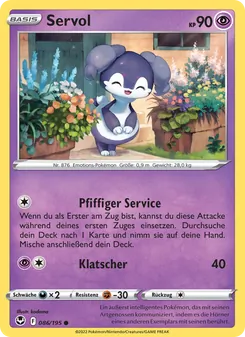 Servol, Karte 086 aus Silberne Sturmwinde