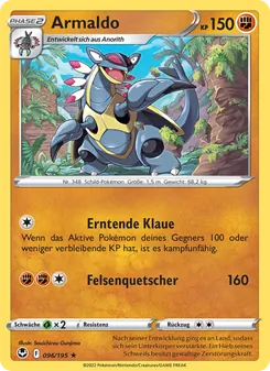 Armaldo, Karte 096 aus Silberne Sturmwinde