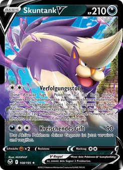Skuntank V, Karte 108 aus Silberne Sturmwinde