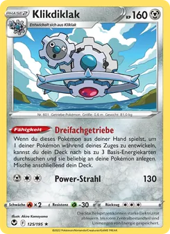 Klikdiklak, Karte 125 aus Silberne Sturmwinde